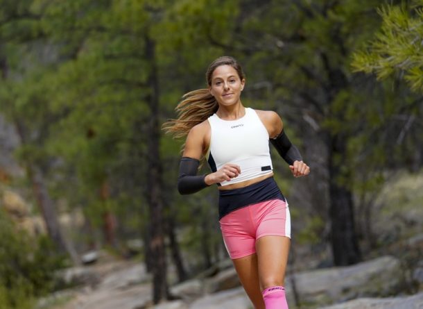 début du parcours de course