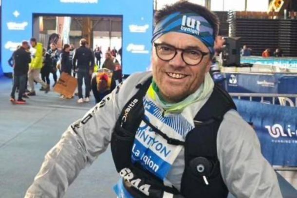 Jérôme is een finisher van de SaintéLyon