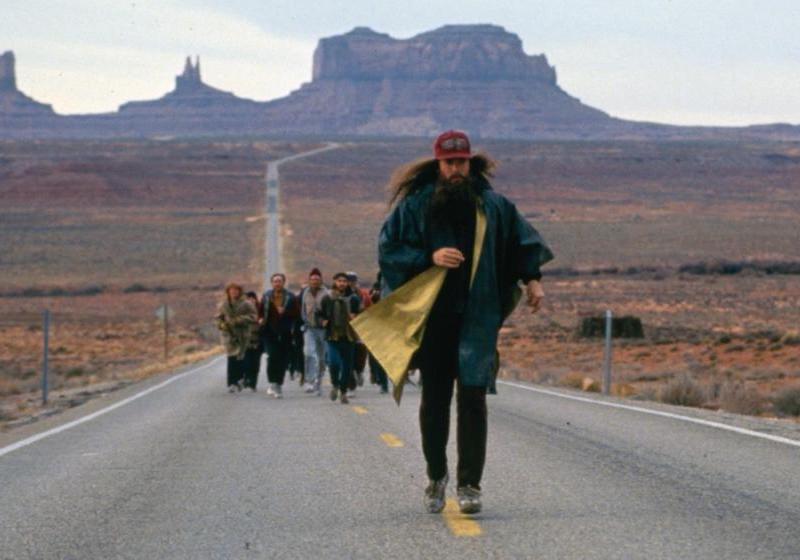 Forrest Gumps legendärer USA-Run als Ultra-Ausdauerlauf über 25.000 km im Film dargestellt.