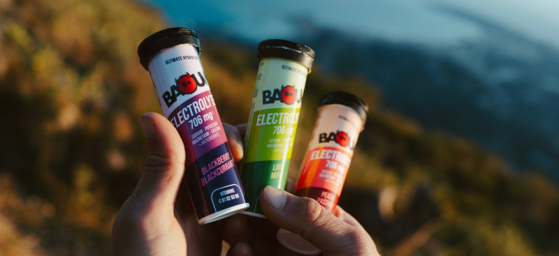 Baouw Elektrolyte Empfehlung fürs Laufen: unterstützt Hydration, beugt Krämpfen vor und steigert Performance.