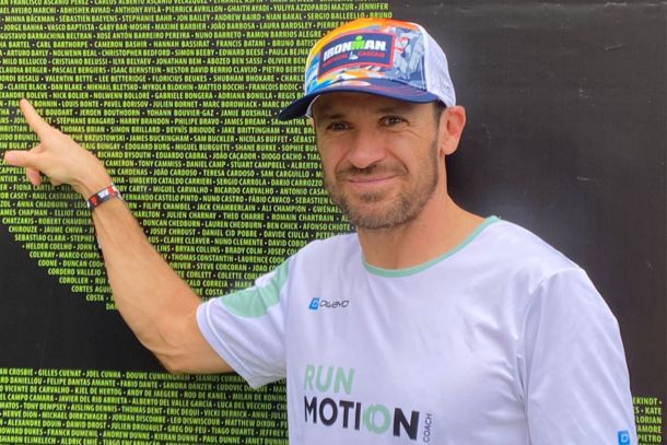 Alex absolviert den IRONMAN Cascais in unter elf Stunden beim Langdistanz-Triathlon.