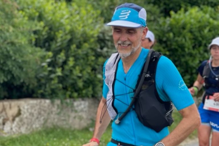 Laeufer beim Ultra-Marin 56 km, gelungener Einstieg ins Trailrunning auf abwechslungsreicher Strecke.