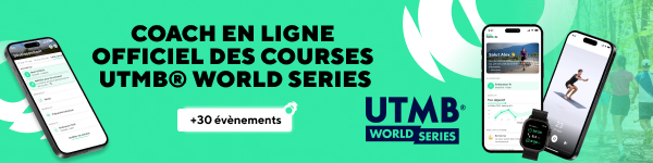 Trailrunner regeneriert nach dem Training für den UTMB Mont-Blanc und bereitet sich auf den Finisher vor.